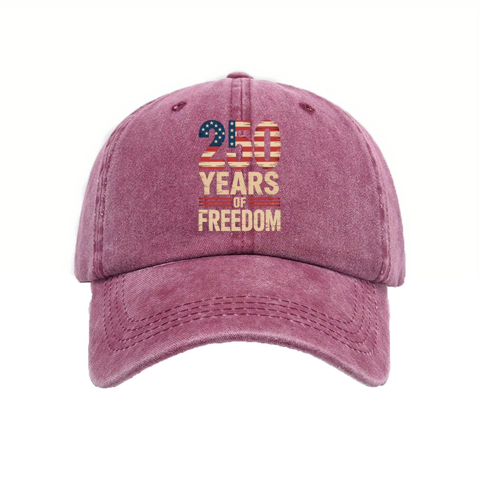 Printed Baseball Cap, Commemorating The 250th Anniversary Of The United States . One Size винний
Printed Baseball Cap, Commemorating The 250th Anniversary Of The United States . One Size винний