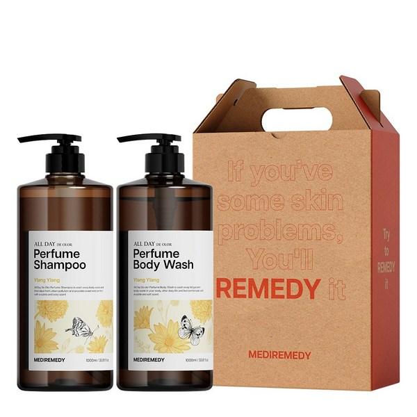 Medie Muddy Perfume Shampoo+Body Wash Gift Set Ilang Ilang, 1 set, Korean popular cosmetics set
Medie Muddy Perfume Shampoo+Body Wash Gift Set Ilang Ilang, 1 set, Korean popular cosmetics set