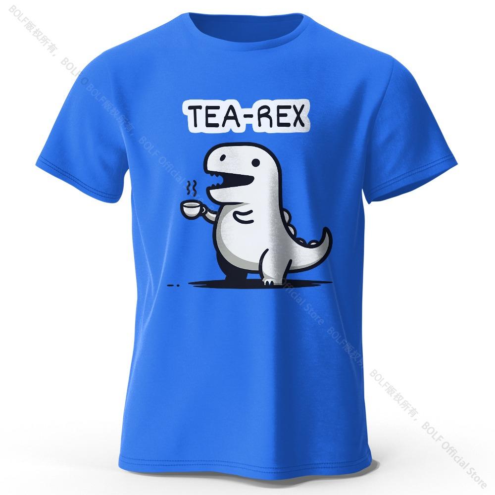 Men s Tea Rex Dinosaur Print T-shirt, Soft and Breathable Round Neck Short-sleeved T-shirt, Unisex Fun and Quirky Style S
Men s Tea Rex Dinosaur Print T-shirt, Soft and Breathable Round Neck Short-sleeved T-shirt, Unisex Fun and Quirky Style S
