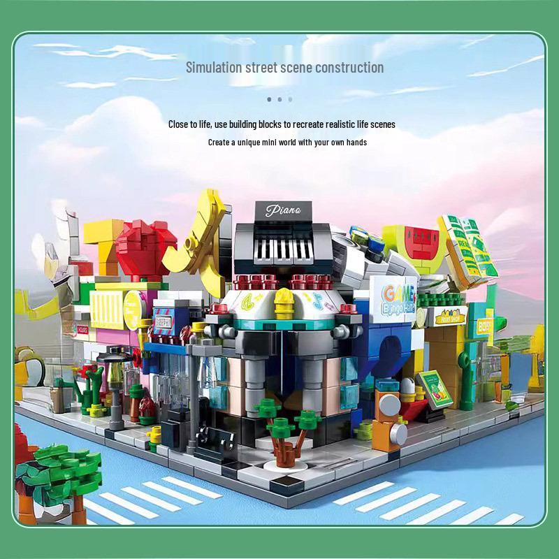 Street View Series Compatible Building Blocks for LEGO LELO Brothers 8974 - Children s Educational Toy
Street View Series Compatible Building Blocks for LEGO LELO Brothers 8974 - Children s Educational Toy
