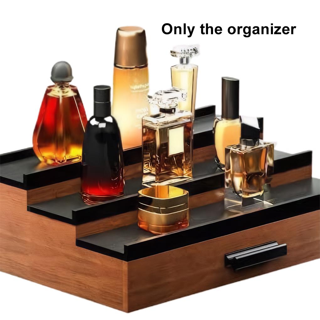 3 Tier Desktop Perfume Shelf Wood Display Stand with Drawer Perfume Mini Model Doll Storage Shelf Kitchen Seasoning Organizer
3 Tier Desktop Perfume Shelf Wood Display Stand with Drawer Perfume Mini Model Doll Storage Shelf Kitchen Seasoning Organizer