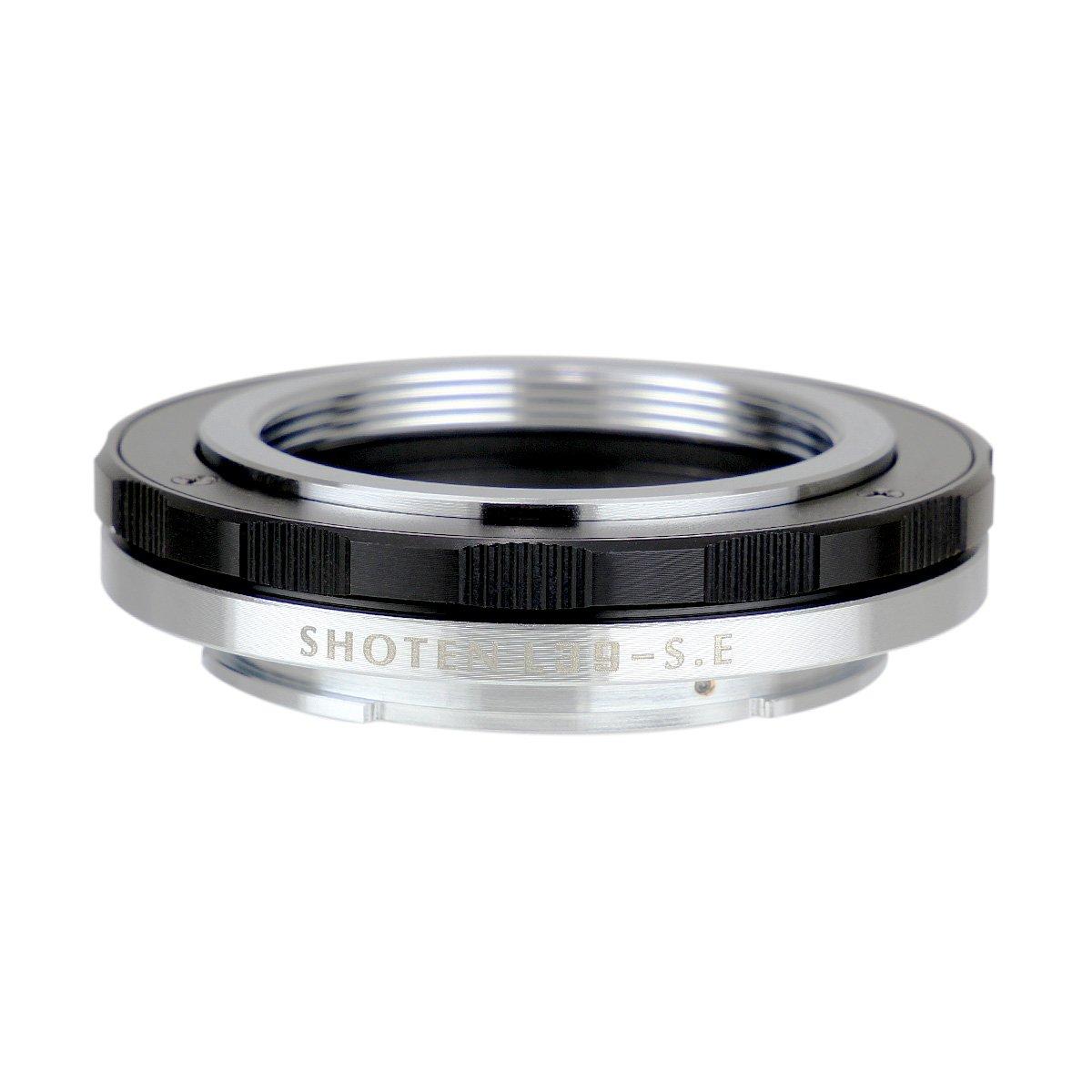 SHOTEN Mount Adapter L39 mount lens to Sony E mount with adjustment function L39-SE (B) (Leica conversion) чорний
SHOTEN Mount Adapter L39 mount lens to Sony E mount with adjustment function L39-SE (B) (Leica conversion) чорний