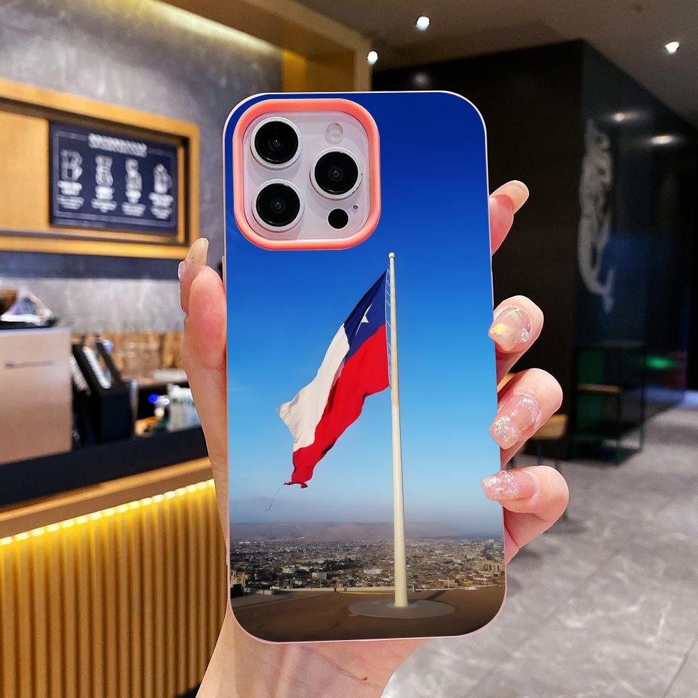 Chile Flag Jelly Double layer Pink Mobile Phone Case for iPhone 17 16 15 14 13 12 11 Air Pro Max Plus Protective iPhone 14 Pro Max
Chile Flag Jelly Double layer Pink Mobile Phone Case for iPhone 17 16 15 14 13 12 11 Air Pro Max Plus Protective iPhone 14 Pro Max