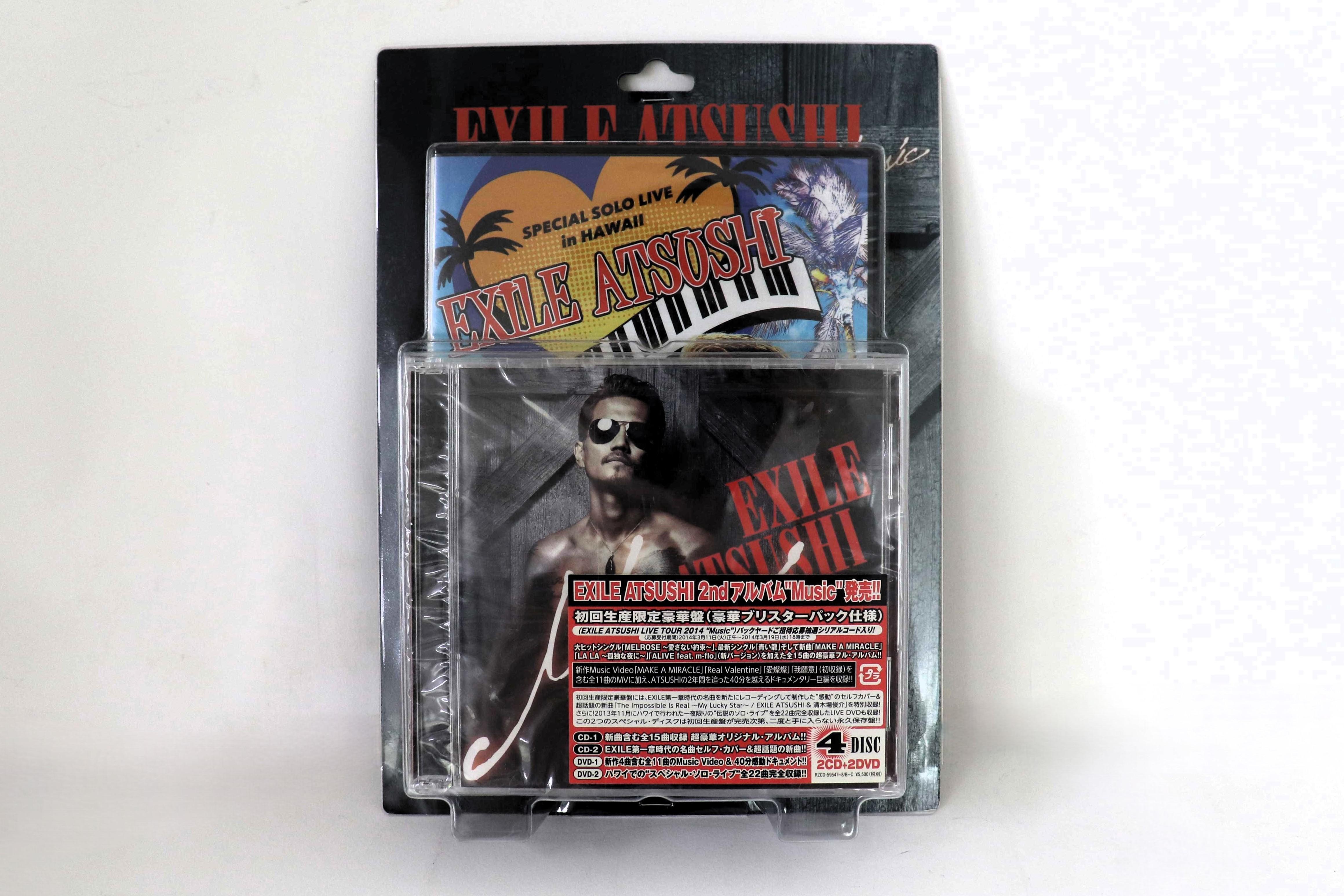 CD EXILE ATSUSHI - Музыка (2CD+2DVD) RZCD595478PROMO RHYTHM ZONE 2014 Япония Японская поп/рок Б/у
CD EXILE ATSUSHI - Музыка (2CD+2DVD) RZCD595478PROMO RHYTHM ZONE 2014 Япония Японская поп/рок Б/у