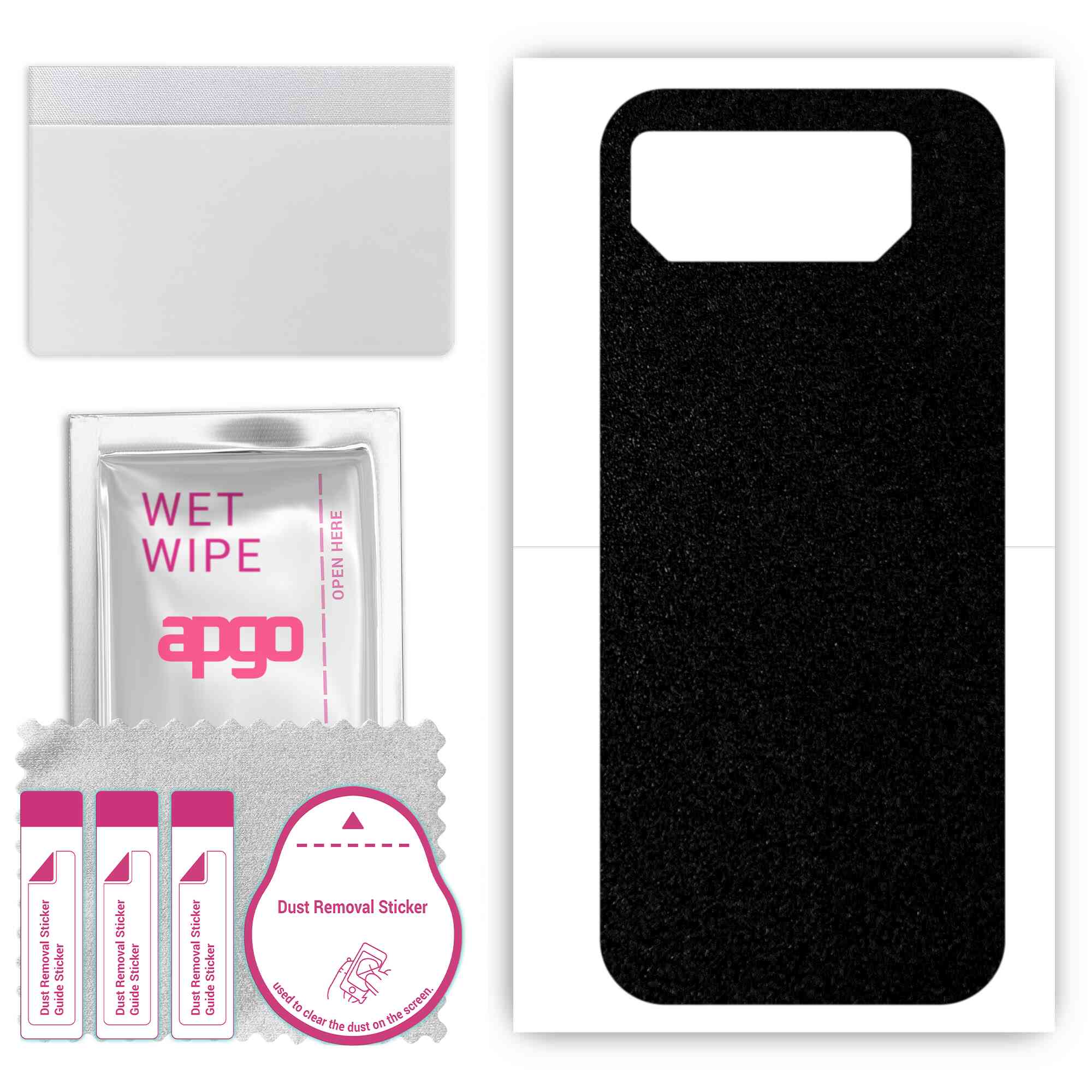 Apgo Protective Skin Sticker для задньої панелі, сумісної з Asus ROG Phone 6 Pro, Wrap Film, Foil, Vinyl - Pattern Matte Black
Apgo Protective Skin Sticker для задньої панелі, сумісної з Asus ROG Phone 6 Pro, Wrap Film, Foil, Vinyl - Pattern Matte Black