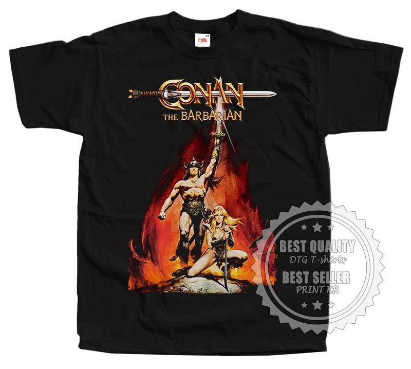Conan the Barbarian 1982 T SHIRT v2 Movie Poster BLACK all sizes S to 5XL S
Conan the Barbarian 1982 T SHIRT v2 Movie Poster BLACK all sizes S to 5XL S