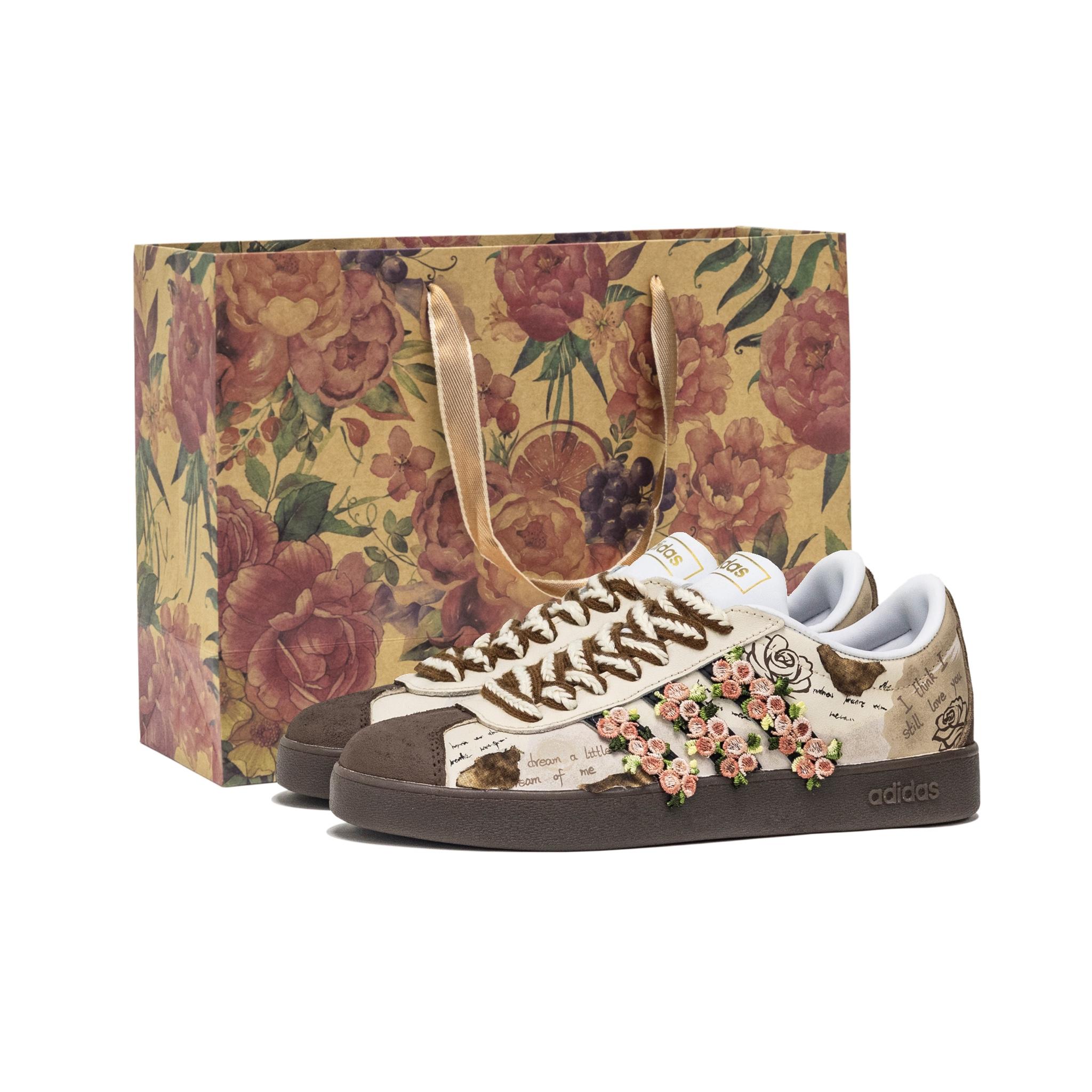Adidas VL COURT 2.0 Fantasia, Love Planner Abrasion Resistant Abrasion Resistant Low top Skateboard Shoes Unisex Brown ID6015(Team1210-) 39⅓
Adidas VL COURT 2.0 Fantasia, Love Planner Abrasion Resistant Abrasion Resistant Low top Skateboard Shoes Unisex Brown ID6015(Team1210-) 39⅓