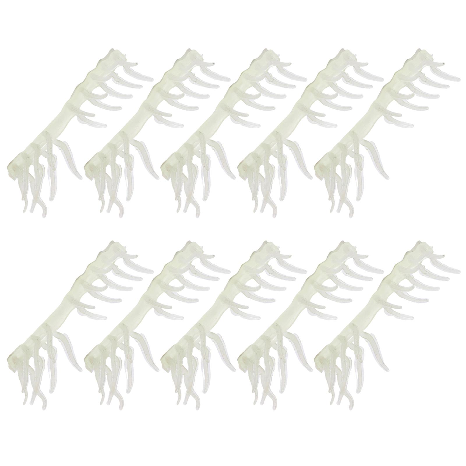 10Pcs Glowing Simulation Prawns Shrimp Fishing Lures Baits Silicone Swim Shrimp Lures Baits Floating Sinking Lures Set large
10Pcs Glowing Simulation Prawns Shrimp Fishing Lures Baits Silicone Swim Shrimp Lures Baits Floating Sinking Lures Set large