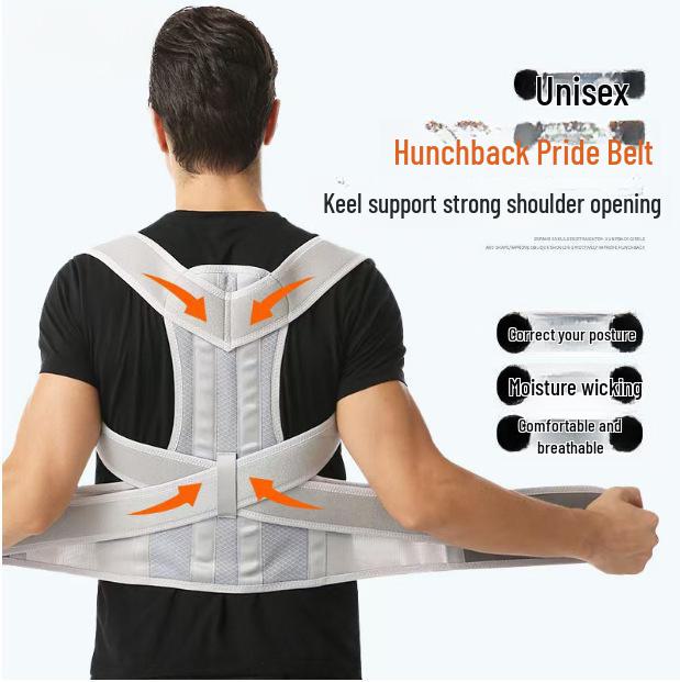 Adult Posture Corrector: Back, Chest, and Shoulder Support Belt for Hunchback Prevention, Men & Women. XXL
Adult Posture Corrector: Back, Chest, and Shoulder Support Belt for Hunchback Prevention, Men & Women. XXL