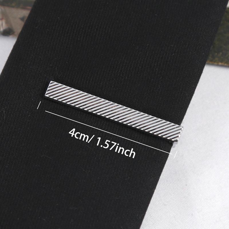 Necktie Accessories Metal Tie Clips Silver Color Jewelry Fashion Clips Pin Clasp Clamp Wedding Gifts Classic Tie Clips for Men
Necktie Accessories Metal Tie Clips Silver Color Jewelry Fashion Clips Pin Clasp Clamp Wedding Gifts Classic Tie Clips for Men