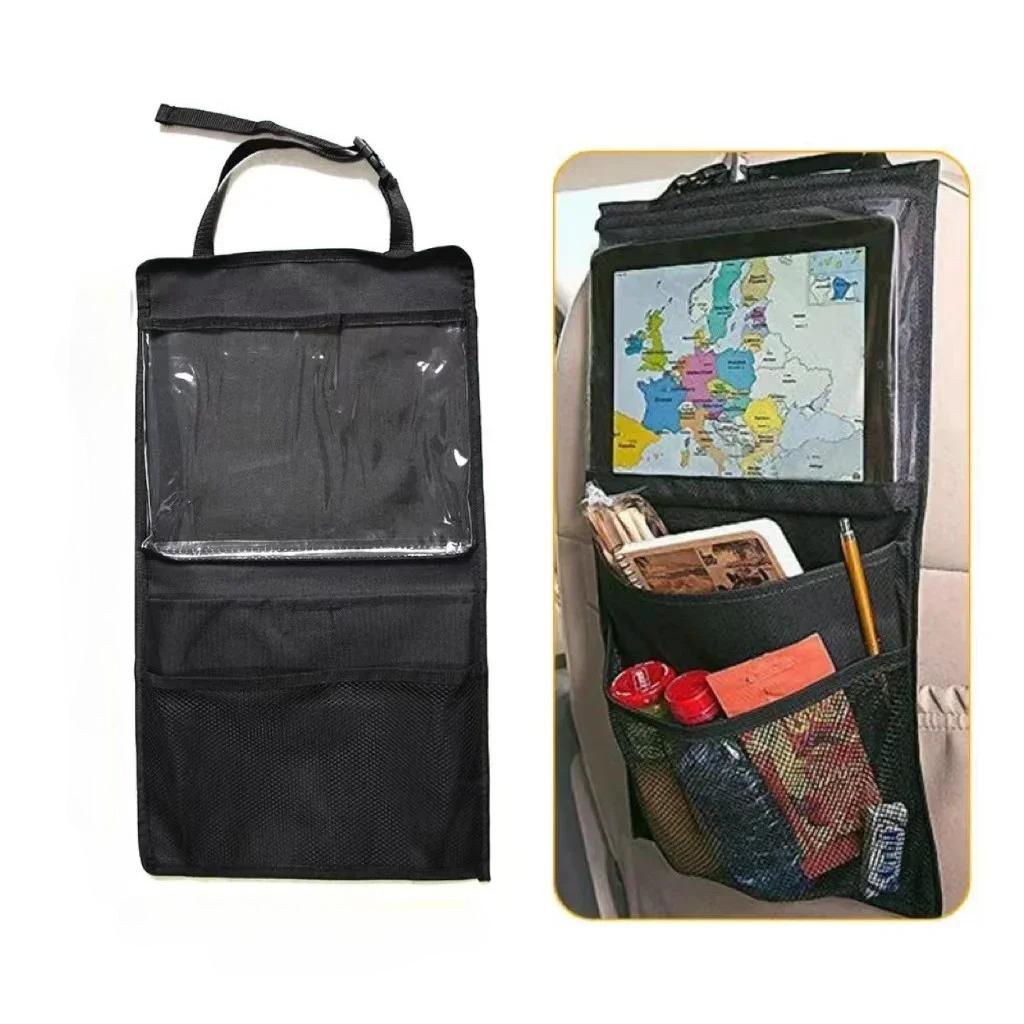 Car Rear Organizer with Touch Screen Tablet Holder Auto Storage Pockets Cover Car Seat Back Protectors Car Accessories
Car Rear Organizer with Touch Screen Tablet Holder Auto Storage Pockets Cover Car Seat Back Protectors Car Accessories