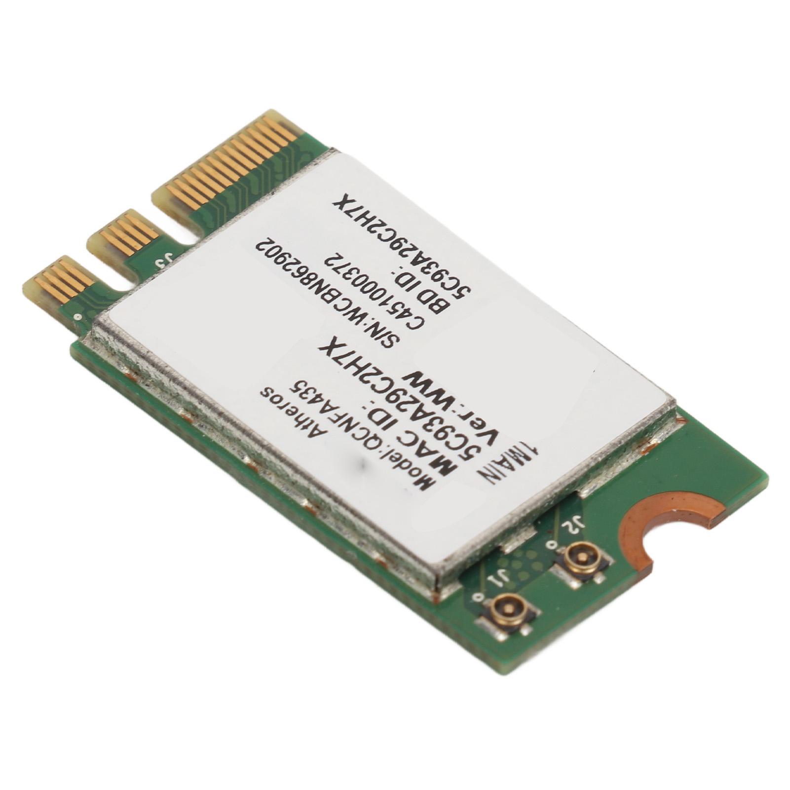 WiFi карта QCNFA435 NGFF M.2 433 Мбіт/с 2,4 ГГц 5 ГГц Бездротовий адаптер з Bluetooth 4.1
WiFi карта QCNFA435 NGFF M.2 433 Мбіт/с 2,4 ГГц 5 ГГц Бездротовий адаптер з Bluetooth 4.1