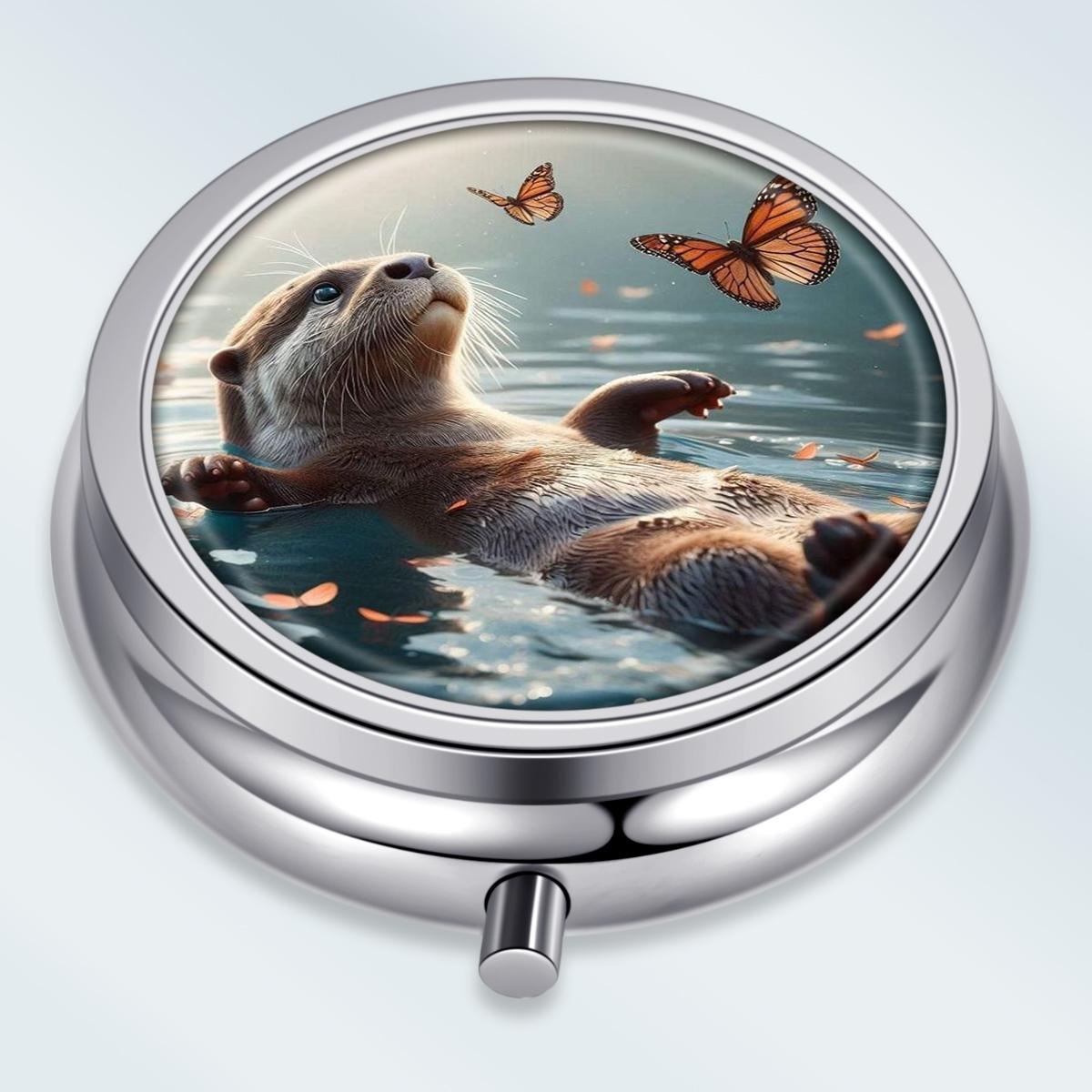 Portable Pill Box with 3 Compartments, Mini Metal Medicine Organizer Case, Cute Printed Pill Container for Vitamins, Pills, Jewelry, Travel, Daily Use різнокольоровий
Portable Pill Box with 3 Compartments, Mini Metal Medicine Organizer Case, Cute Printed Pill Container for Vitamins, Pills, Jewelry, Travel, Daily Use різнокольоровий