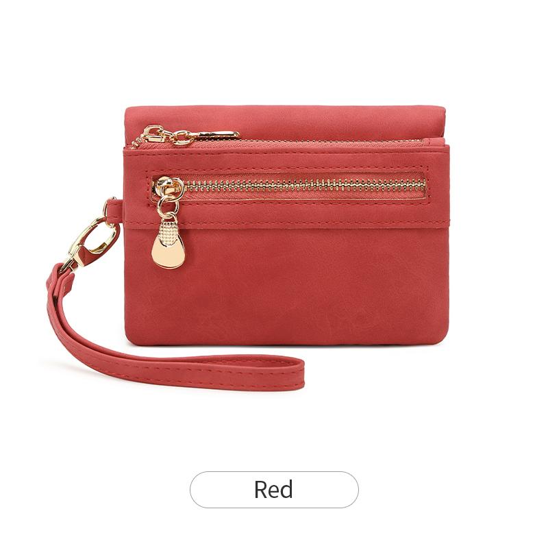 Retro foldingzipper wallet high-quality PUleather portablemultifunctional women s walletfashionable withID card window wrist bag
Retro foldingzipper wallet high-quality PUleather portablemultifunctional women s walletfashionable withID card window wrist bag