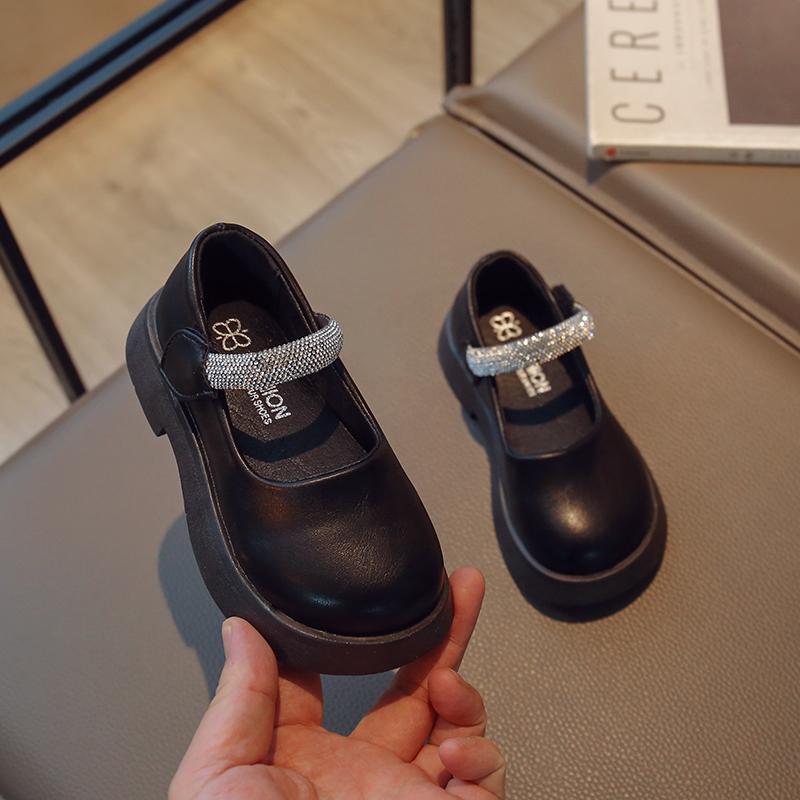 Girl s Mary Janes Crystal Glitter Black Beige Fashion Children Leather Shoes Chunky Round Toe 26-37 School Kids Shoes 37
Girl s Mary Janes Crystal Glitter Black Beige Fashion Children Leather Shoes Chunky Round Toe 26-37 School Kids Shoes 37