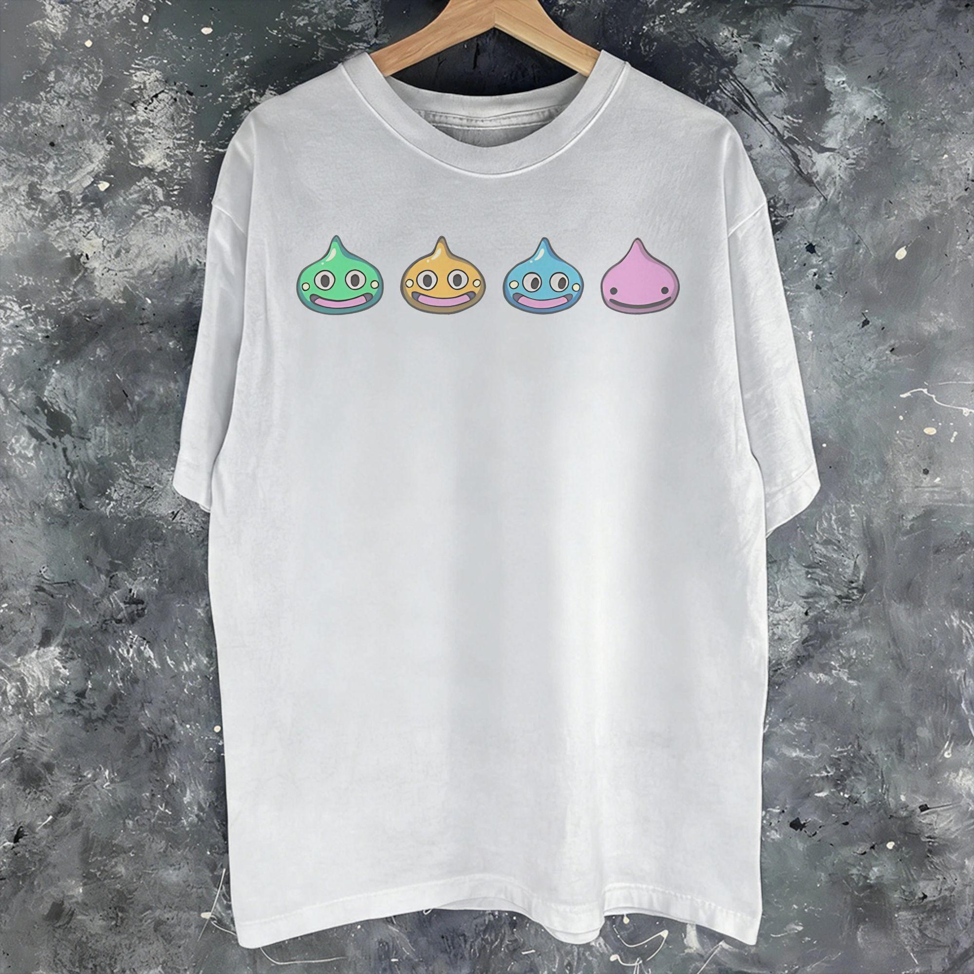 Printed Dragon Quest slime T Shirt For Unisex Pure Cotton Tee Shirt Short Sleeve Tops S
Printed Dragon Quest slime T Shirt For Unisex Pure Cotton Tee Shirt Short Sleeve Tops S