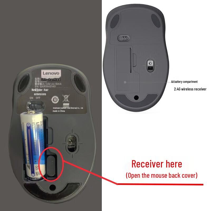 Lenovo Xiaoxin M1P Wireless Bluetooth Dual-mode Mouse
Lenovo Xiaoxin M1P Wireless Bluetooth Dual-mode Mouse