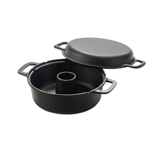 Iwachu Bread Maker, Black Finish, 19.5cm Inner Diameter, for Direct Heat, Nanbu Ironware, 24033, Black
Iwachu Bread Maker, Black Finish, 19.5cm Inner Diameter, for Direct Heat, Nanbu Ironware, 24033, Black