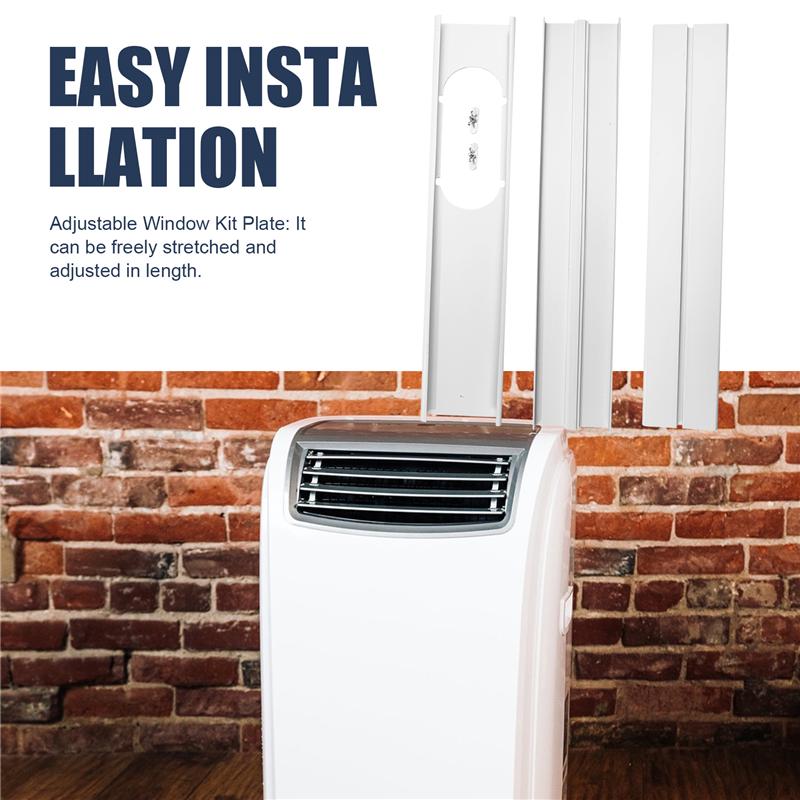 ABGR-Portable Window Adaptor Window Slide Kit Plate Adjustable Air Conditioner Window Kit Practical Slide Plate Wind Shield
ABGR-Portable Window Adaptor Window Slide Kit Plate Adjustable Air Conditioner Window Kit Practical Slide Plate Wind Shield