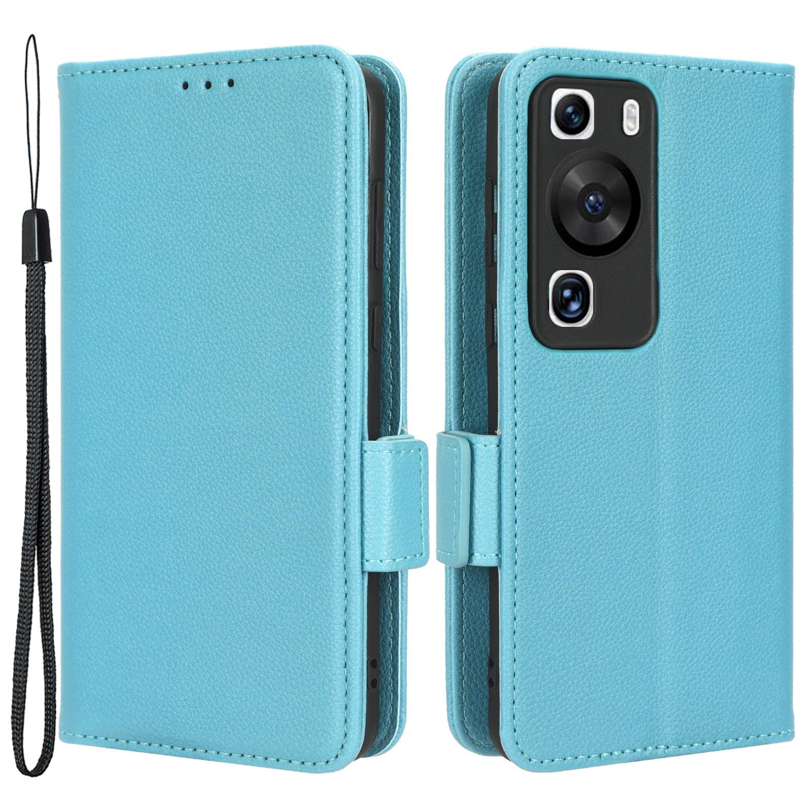 Для Huawei P60/P60 Pro Кожаный кошелек с текстурой личи PU Защитный чехол-подставка Чехол для телефона с ремешком Baby Blue
Для Huawei P60/P60 Pro Кожаный кошелек с текстурой личи PU Защитный чехол-подставка Чехол для телефона с ремешком Baby Blue