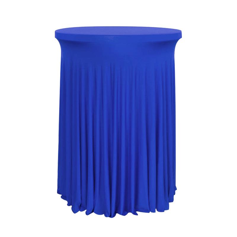 Elastic Round Tablecloth for Cocktail or Banquet High Stools 60cm Diameter x 110cm Height королівський синій колір
Elastic Round Tablecloth for Cocktail or Banquet High Stools 60cm Diameter x 110cm Height королівський синій колір