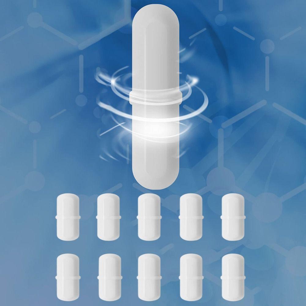 10Pcs PTFE Magnetic Stir Bars White Laboratory Stir Rod Magnetic Stirrer Mixer Biology B4 10mm
10Pcs PTFE Magnetic Stir Bars White Laboratory Stir Rod Magnetic Stirrer Mixer Biology B4 10mm