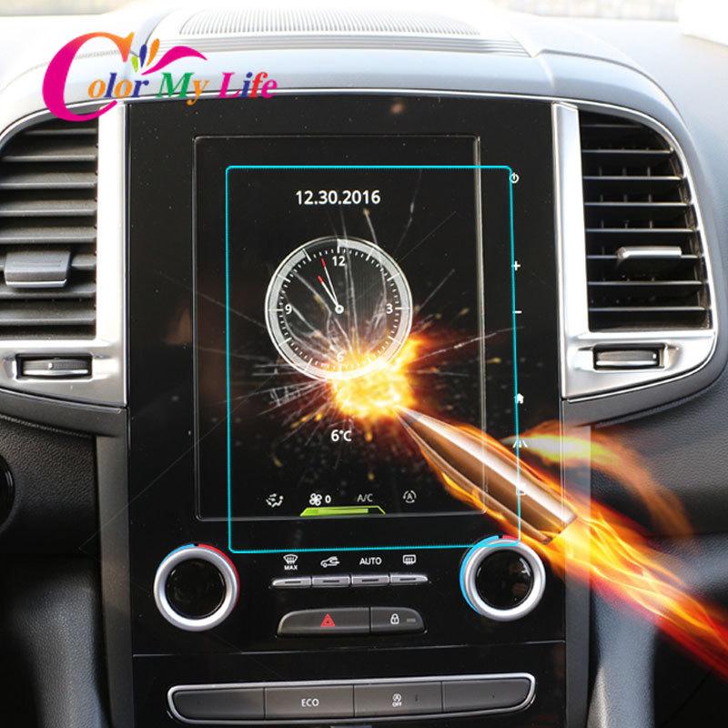 Color My Life Автомобильный GPS-навигационный экран Защитная закаленная пленка для Renault Koleos MK II 2 Samsung QM6 2016 -
Color My Life Автомобильный GPS-навигационный экран Защитная закаленная пленка для Renault Koleos MK II 2 Samsung QM6 2016 -