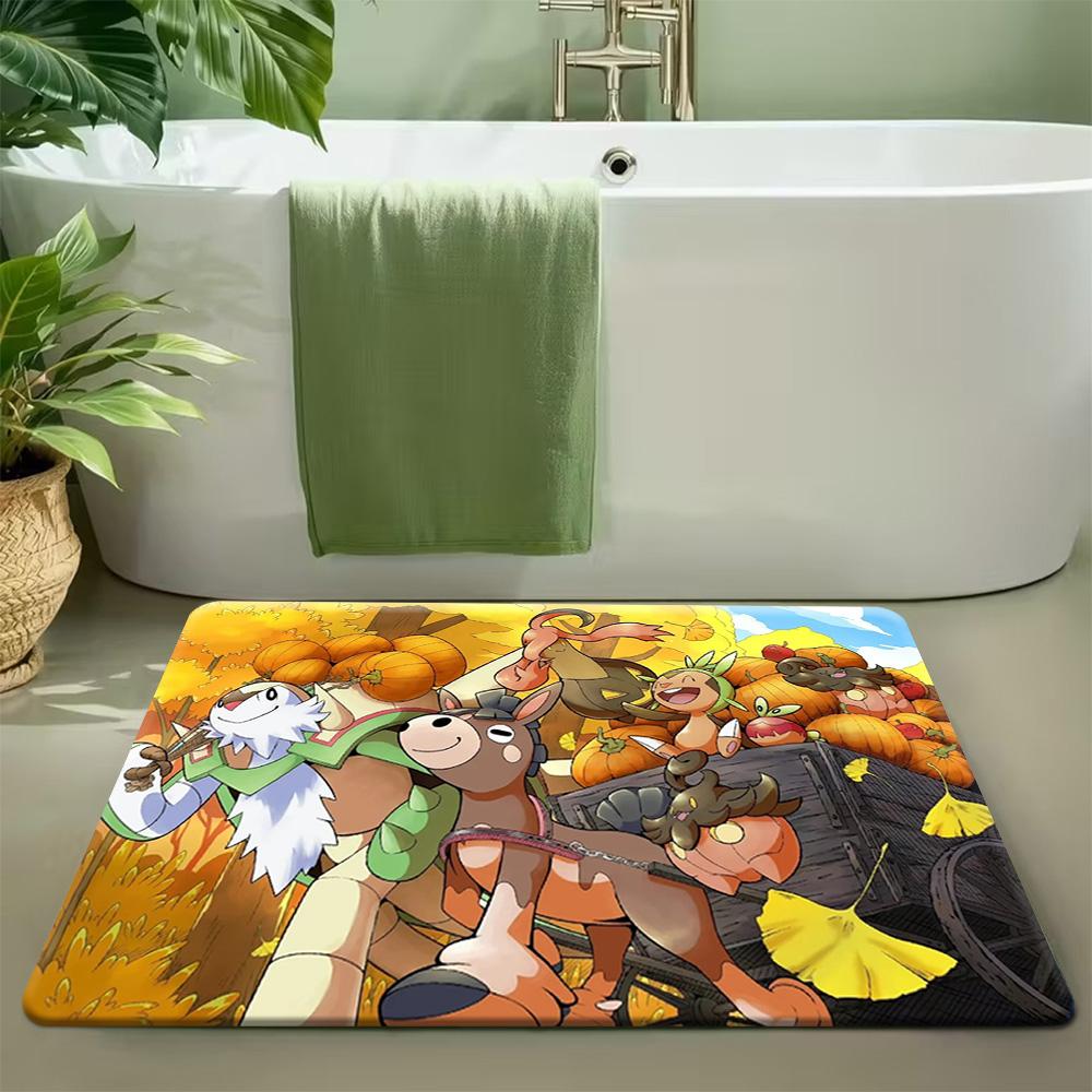 Pokemon Lucario Cherry Blossom Meadow Print Non-Slip Doormat, Absorbent Floor Mat for Home Decor 40cm x 60cm
Pokemon Lucario Cherry Blossom Meadow Print Non-Slip Doormat, Absorbent Floor Mat for Home Decor 40cm x 60cm