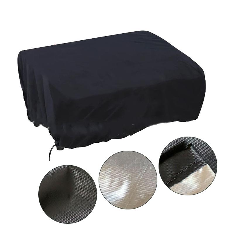 Portable BBQ Stove Dust Cover Outdoor Oxford Cloth Waterproof Sunscreen Garden Protective Grill Covers Picnic Oven Dust Case 44x44x15cm чорний
Portable BBQ Stove Dust Cover Outdoor Oxford Cloth Waterproof Sunscreen Garden Protective Grill Covers Picnic Oven Dust Case 44x44x15cm чорний