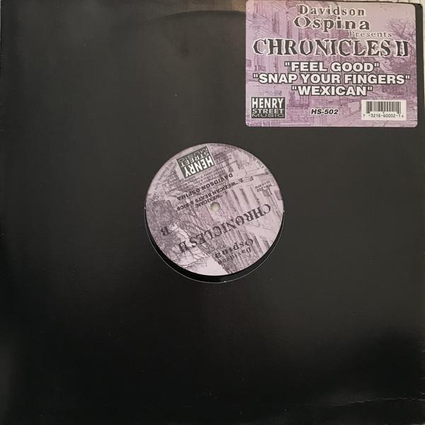 12inch Record DAVIDSON OSPINA - Chronicles II HS502 Henry Street Mu 1996 US Dance & Electronica Used
12inch Record DAVIDSON OSPINA - Chronicles II HS502 Henry Street Mu 1996 US Dance & Electronica Used