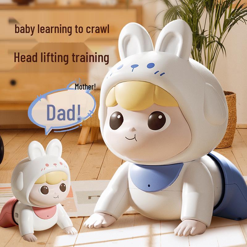 Baby Crawling Toy: Electric Crawling Doll with Lullabies & Stories for Early Education
Baby Crawling Toy: Electric Crawling Doll with Lullabies & Stories for Early Education