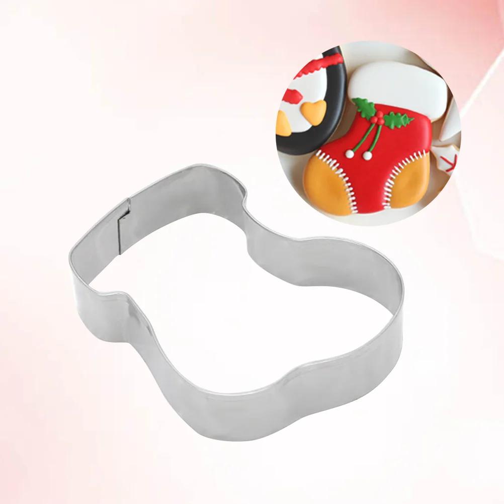 Stainless Steel Cookie Cutter Molds Christmas Stocking Shape DIY Chocolate Moulds Cupcake Dessert Baking Mold срібний
Stainless Steel Cookie Cutter Molds Christmas Stocking Shape DIY Chocolate Moulds Cupcake Dessert Baking Mold срібний
