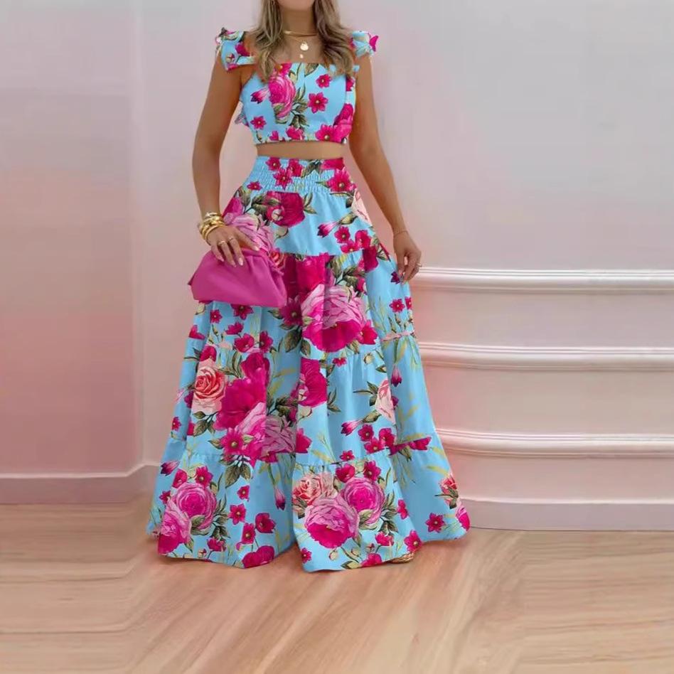 2025 Spring European & American Women s Trendy Mid-Waist Swing Skirt & Sexy Sling Set Double XL
2025 Spring European & American Women s Trendy Mid-Waist Swing Skirt & Sexy Sling Set Double XL