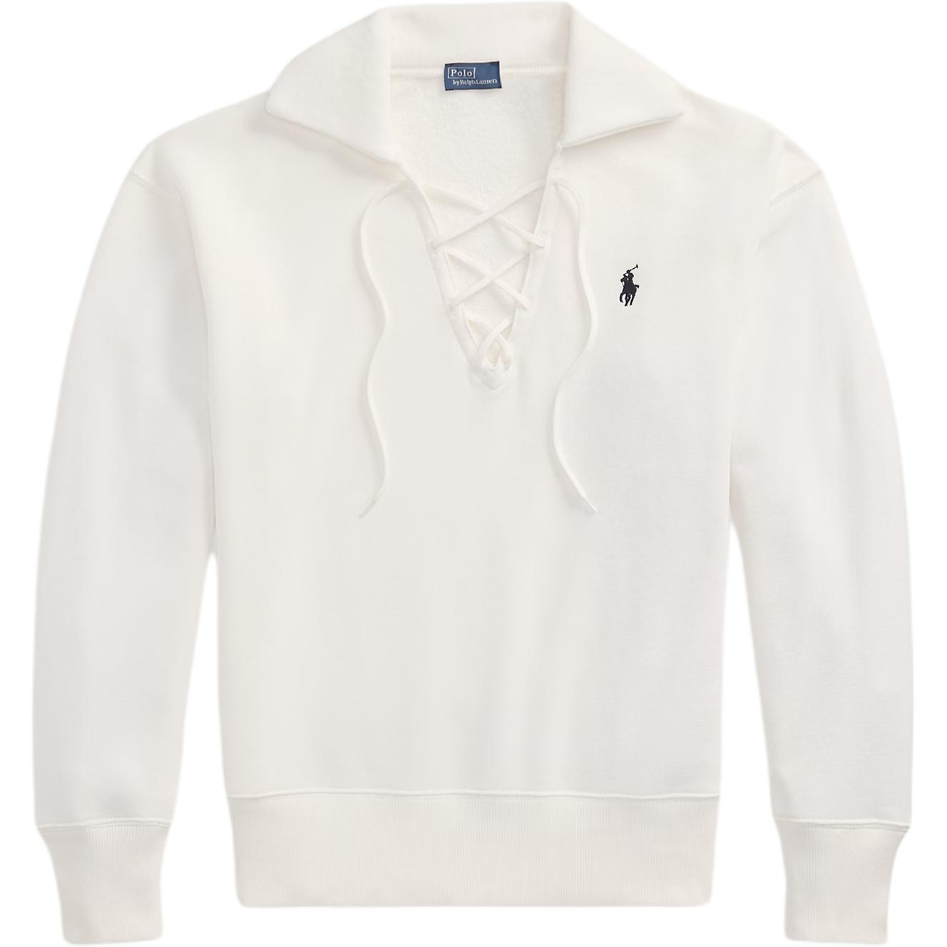Polo Ralph Lauren Solid Color Polo Neck Fleece Knit Long Sleeve Sweatshirt Women sweatshirt Navy 211971714-001 S
Polo Ralph Lauren Solid Color Polo Neck Fleece Knit Long Sleeve Sweatshirt Women sweatshirt Navy 211971714-001 S
