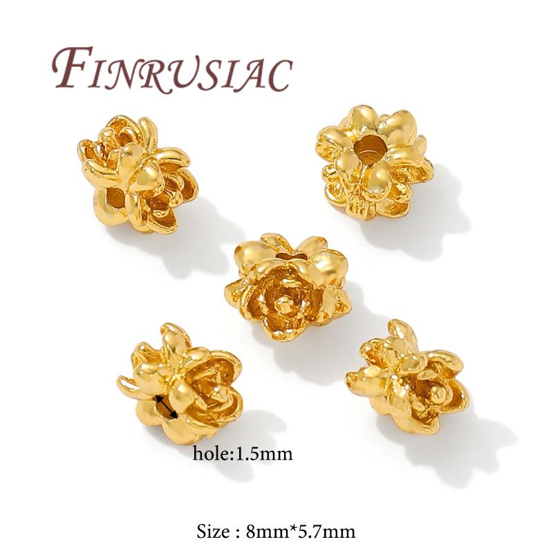 18K Gold Plated Beads For Jewelry Making,Bracelets Beads,Spacer Bead DIY Jewelry Accessories 10 pieces
18K Gold Plated Beads For Jewelry Making,Bracelets Beads,Spacer Bead DIY Jewelry Accessories 10 pieces