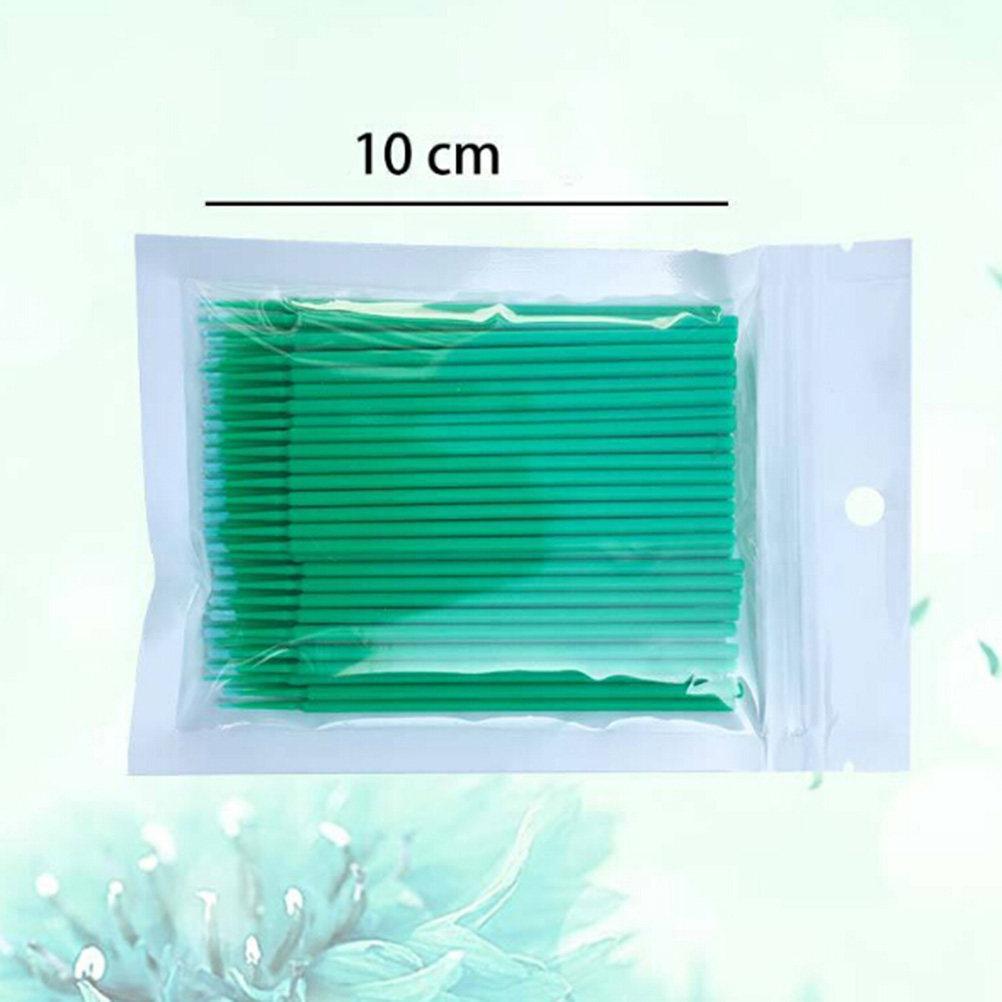 100Pcs Micro Applicator Brush Eyelash Extension Cotton Swabs Disposable Non Linting Nylon Fiber Tips Bendable for Makeup зелёный
100Pcs Micro Applicator Brush Eyelash Extension Cotton Swabs Disposable Non Linting Nylon Fiber Tips Bendable for Makeup зелёный