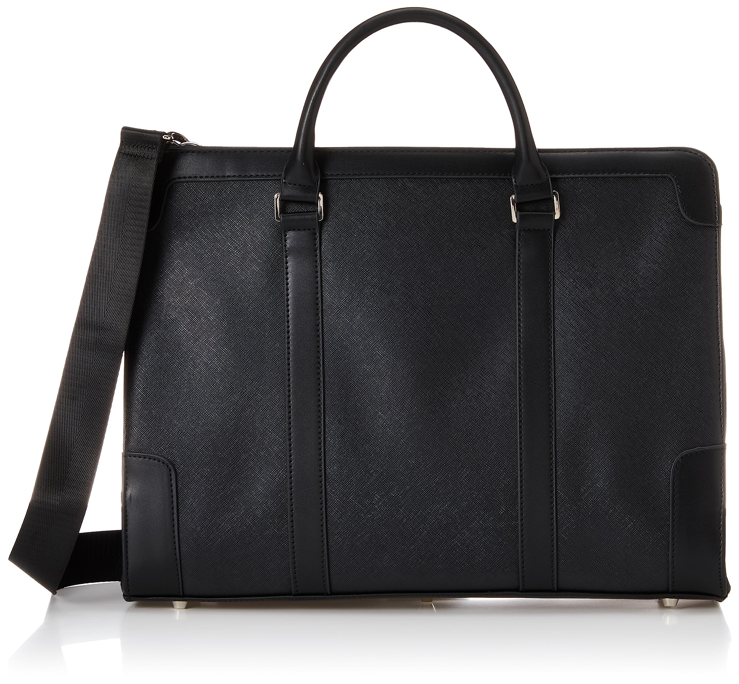 Двусторонняя сумка-портфель Takakyu Saffiano, формат A4, мужская, черная, 110485089133333
Двусторонняя сумка-портфель Takakyu Saffiano, формат A4, мужская, черная, 110485089133333