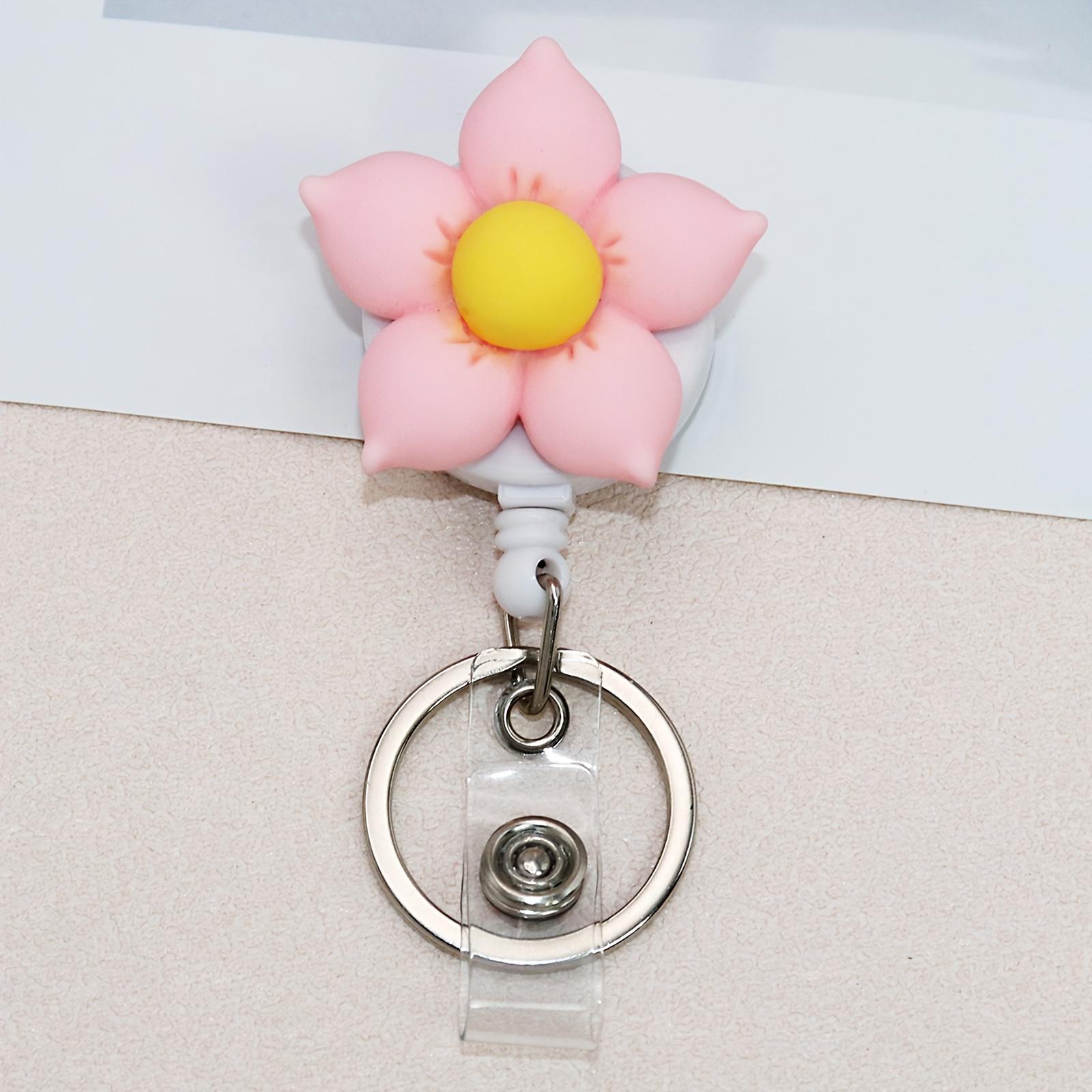Cute Sunflower Resin Retractable Badge Reel Medical Card Holder Nurse Doctor Office Hospital ID Badge Clip Keyring Accessories
Cute Sunflower Resin Retractable Badge Reel Medical Card Holder Nurse Doctor Office Hospital ID Badge Clip Keyring Accessories