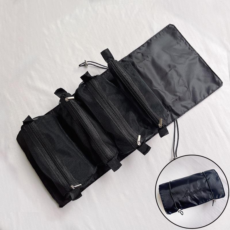 4in1 Detachable Makeup Bag Organizer Organizer Storage Bag Separation Travel Storage Organizers Folding Portable Wash Bag чёрный
4in1 Detachable Makeup Bag Organizer Organizer Storage Bag Separation Travel Storage Organizers Folding Portable Wash Bag чёрный