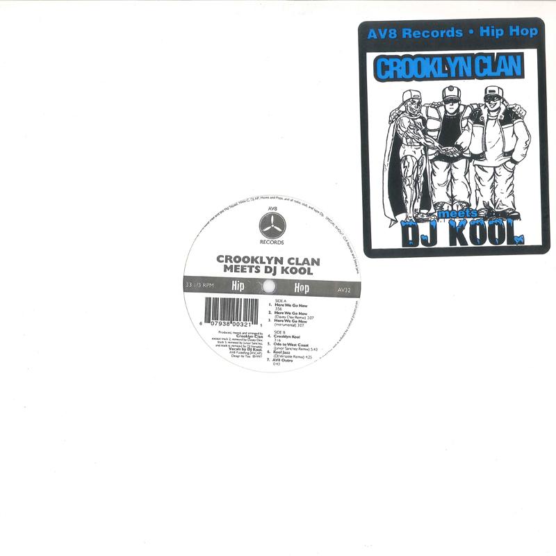 12inch Record CROOKLYN CLAN, DJ KOOL - Here We Go Now AV32 AV8 1997 US Rap & Hip-Hop/R&B Used
12inch Record CROOKLYN CLAN, DJ KOOL - Here We Go Now AV32 AV8 1997 US Rap & Hip-Hop/R&B Used