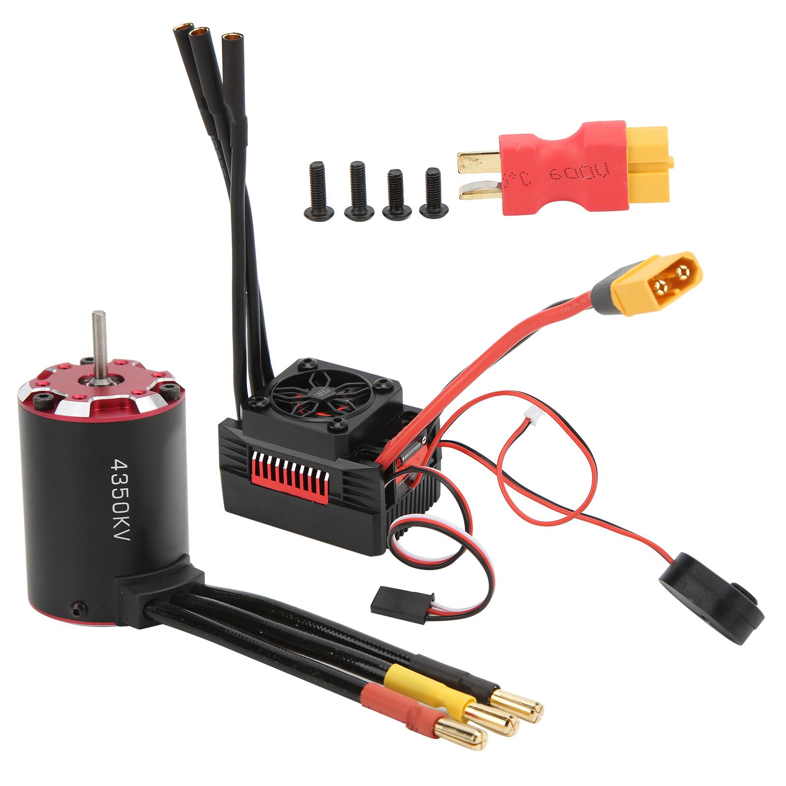 3650 Supersonic Brushless Motor 60A ESC Temperature Sensor Set 3650 4350KV Brushless Motor for 110
3650 Supersonic Brushless Motor 60A ESC Temperature Sensor Set 3650 4350KV Brushless Motor for 110