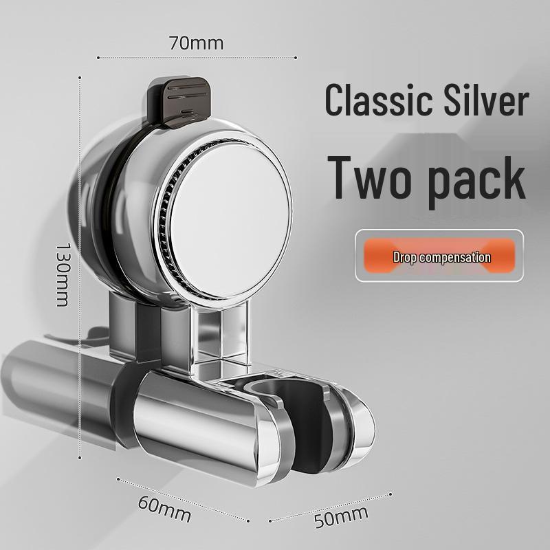 Регулируемый держатель для душевой лейки на присоске - Без сверления, Подвижная полка для ванной комнаты и детей.
Регулируемый держатель для душевой лейки на присоске - Без сверления, Подвижная полка для ванной комнаты и детей.