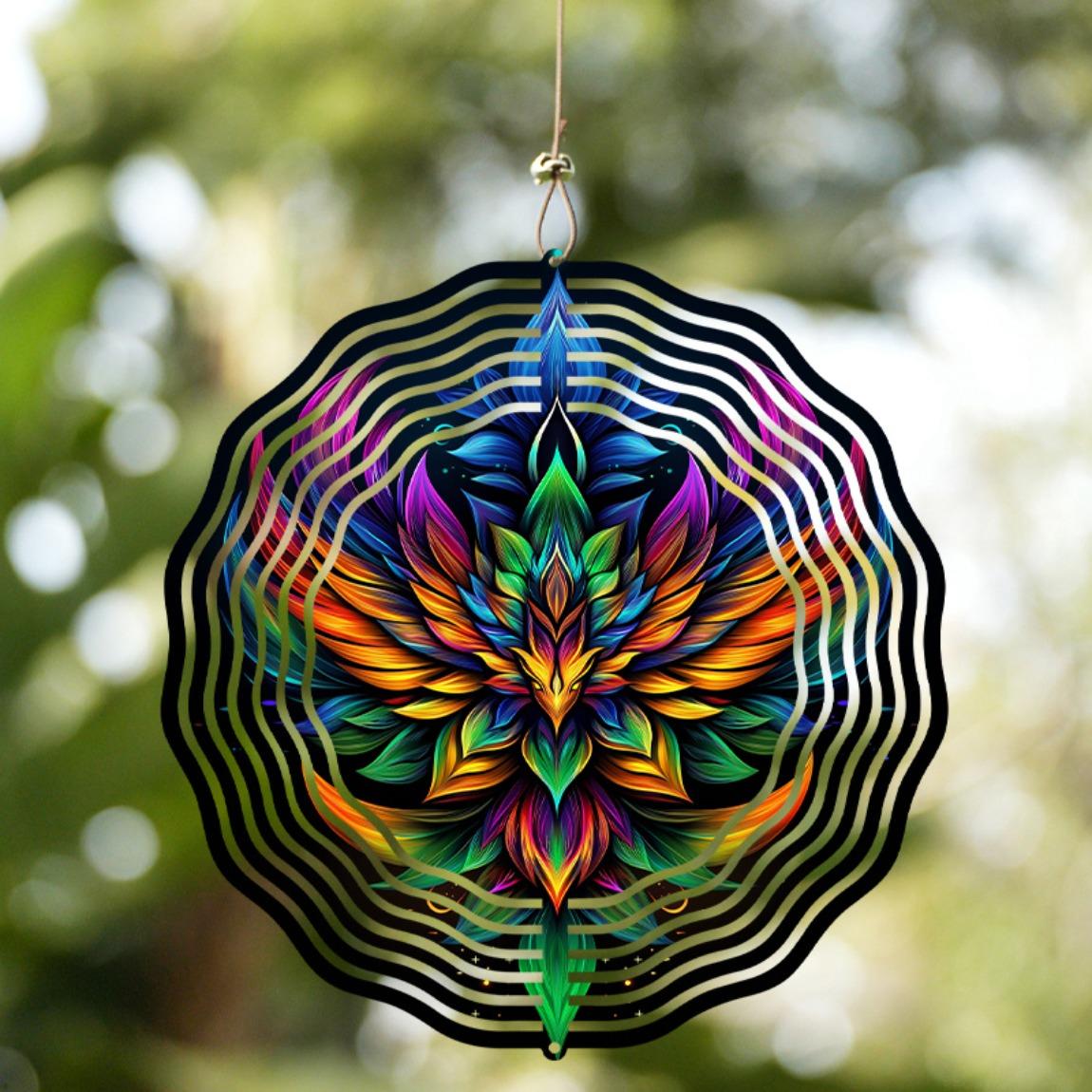 Metal Wind Spinner Outdoor Decor 3D Lotus Mandala Design for Garden Yard Balcony Thanksgiving Christmas Holiday Decoration Gift 01A
Metal Wind Spinner Outdoor Decor 3D Lotus Mandala Design for Garden Yard Balcony Thanksgiving Christmas Holiday Decoration Gift 01A