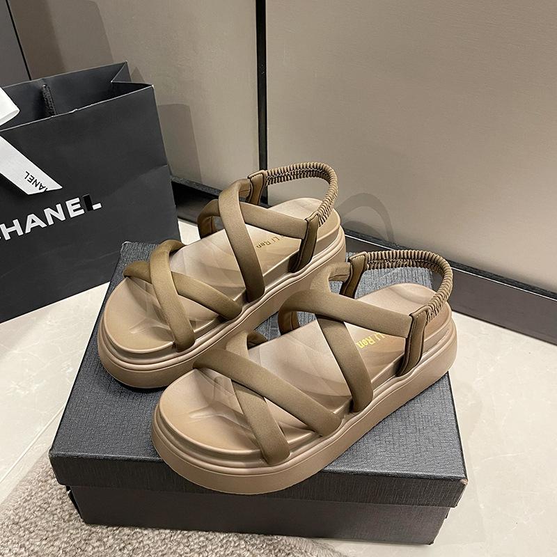 Open-toed sandals women s summer new versatile niche retro muffin bottom thick-soled one-pedal Roman shoes women 40 темно-коричневого
Open-toed sandals women s summer new versatile niche retro muffin bottom thick-soled one-pedal Roman shoes women 40 темно-коричневого