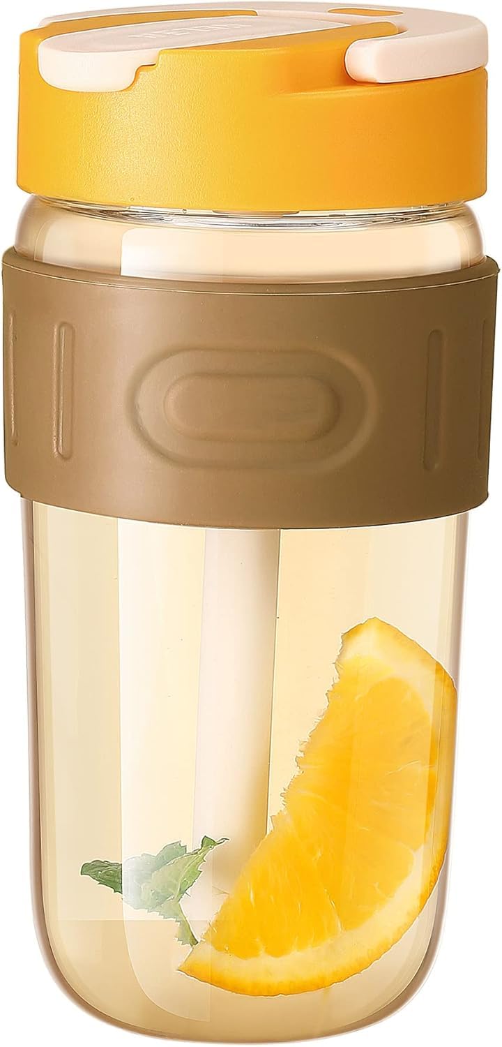 520ml Water Bottle with Carbonated Direct Borosilicate Wide Sports Drink Mug Popular for and Children Mango Straw, 2-Way Drinking, Drinking, Glass,
520ml Water Bottle with Carbonated Direct Borosilicate Wide Sports Drink Mug Popular for and Children Mango Straw, 2-Way Drinking, Drinking, Glass,