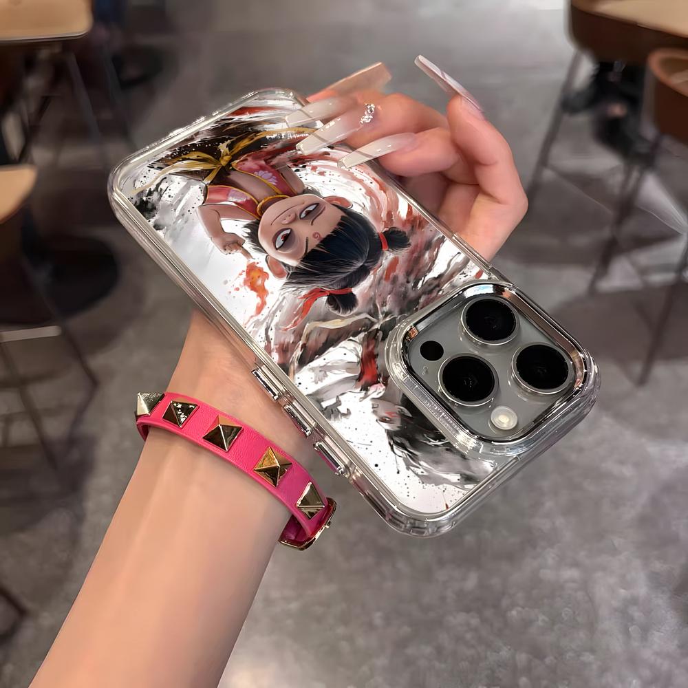 Cartoon Movie Nezha Phone Case For IPhone 17 Air 16 15 14 13 12 11 Pro Pro Max Plus Transparent Soft Cover iPhone 12 Pro Max
Cartoon Movie Nezha Phone Case For IPhone 17 Air 16 15 14 13 12 11 Pro Pro Max Plus Transparent Soft Cover iPhone 12 Pro Max