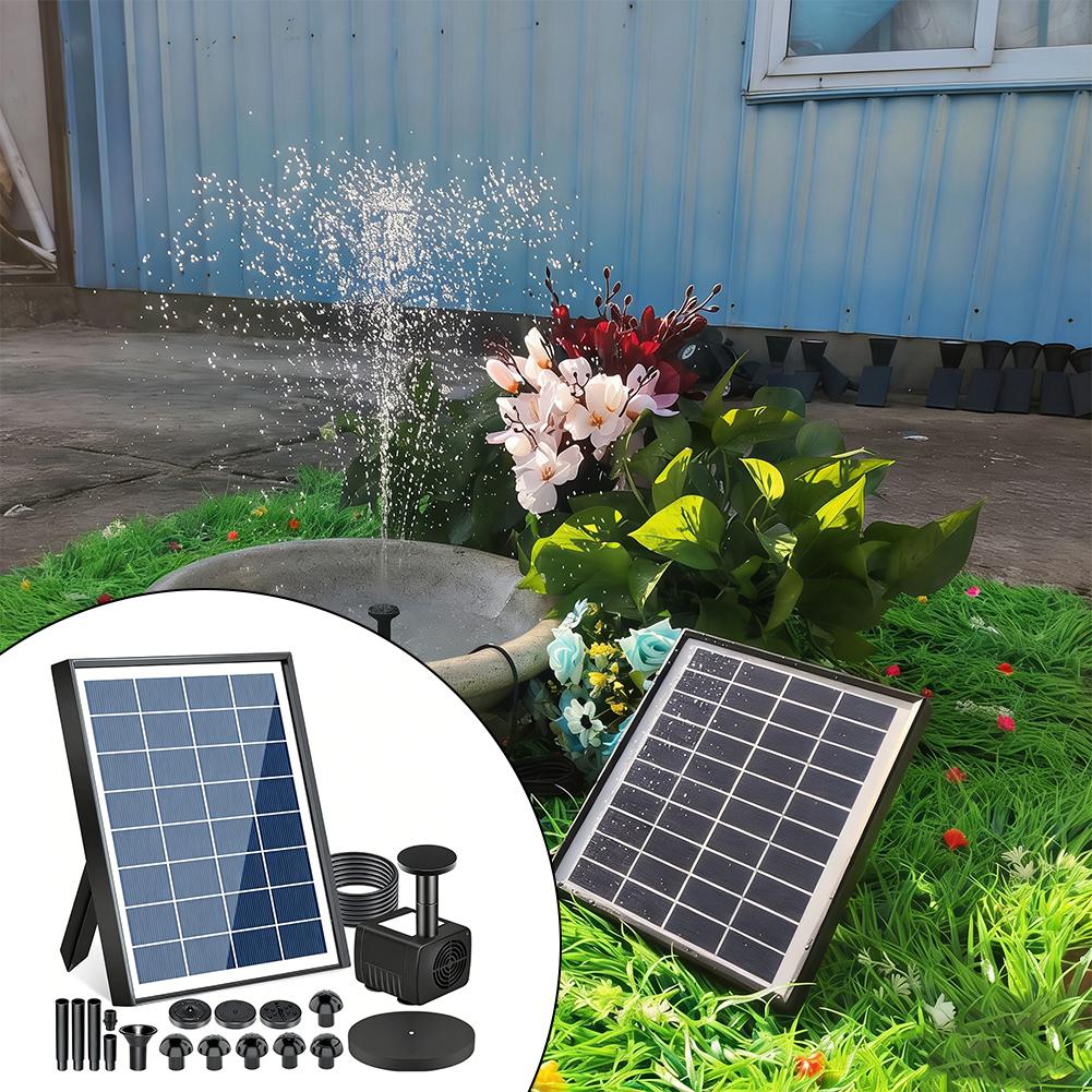1set Solar-powered Fountain Pump Customizable Water Display 30 To 150cm Spray Height Garden Fountain Pump Solar Panel Parts China Mainland
1set Solar-powered Fountain Pump Customizable Water Display 30 To 150cm Spray Height Garden Fountain Pump Solar Panel Parts China Mainland