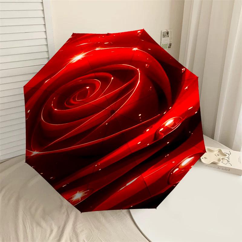 1PC Rose Water Automatic Open/Close Umbrella with Windproof, 8-Rib Sturdy Canopy, Durable Ribs, Fashionable Design,1284a
1PC Rose Water Automatic Open/Close Umbrella with Windproof, 8-Rib Sturdy Canopy, Durable Ribs, Fashionable Design,1284a