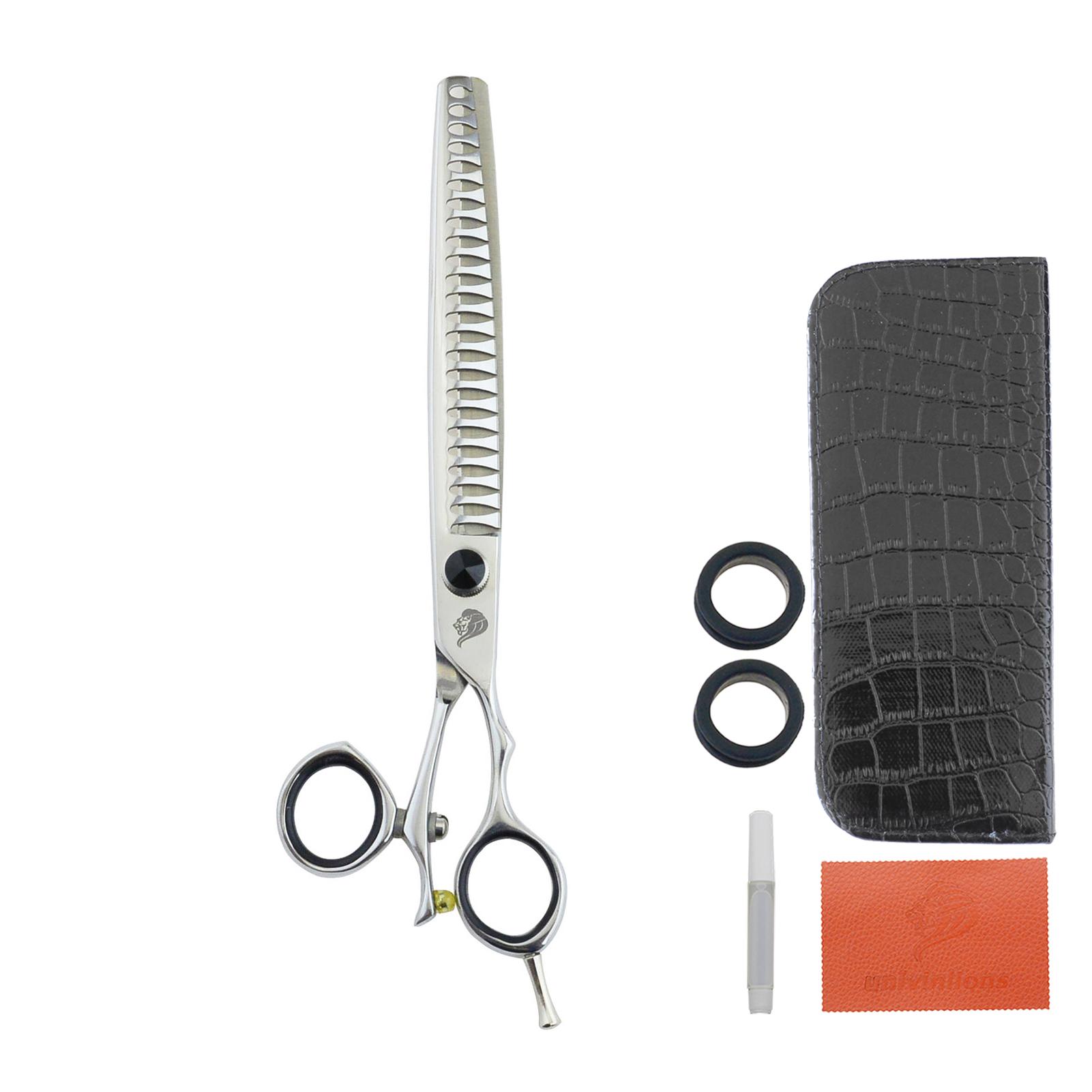 7,5-дюймовый pet thinning scissors профессиональный уход за собакой ножницы парикмахерские аксессуары rotary tooth ножницы для обрезки волос грубая зубная пила
7,5-дюймовый pet thinning scissors профессиональный уход за собакой ножницы парикмахерские аксессуары rotary tooth ножницы для обрезки волос грубая зубная пила
