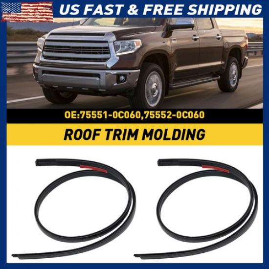 Левый Правый 2X Молдинг Водосток Отделка Крыши Для Tundra 2007- Toyota Черный Crewmax
Левый Правый 2X Молдинг Водосток Отделка Крыши Для Tundra 2007- Toyota Черный Crewmax
